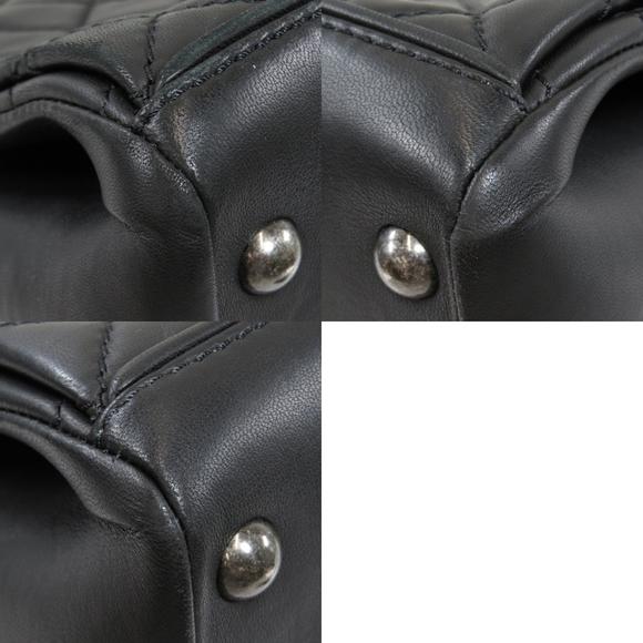 Chanel Chain Shoulder Bag Matelasse Silver Hardware Lambskin - Picture 9 of 9